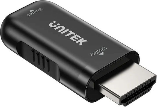 Unitek Μετατροπέας USB-C female σε HDMI male 1τμχ V1187ABK01