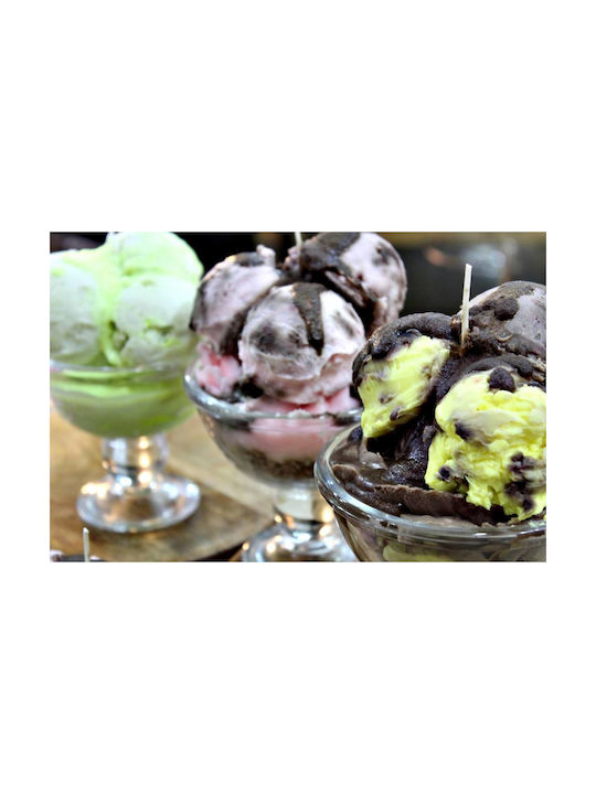 Aromatic Soy Candle Chocolate Strawberry Glass Bowl 18.5cl