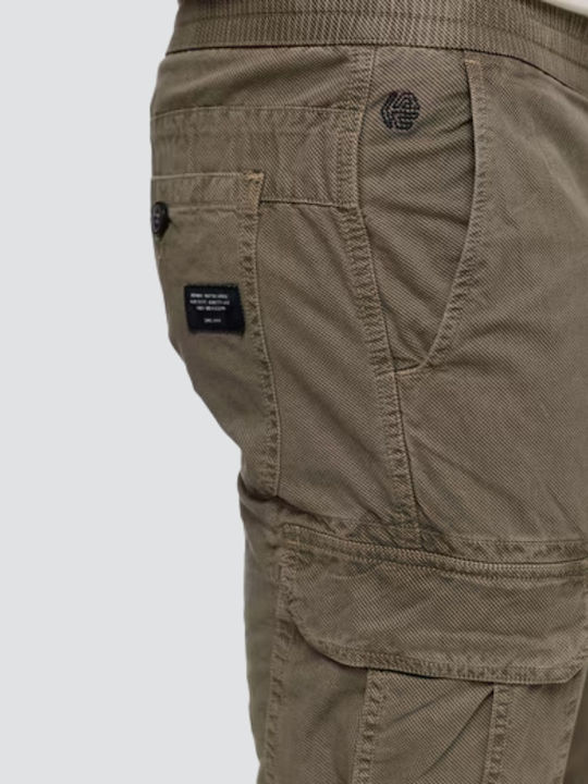 Hose Cargo Elastisch Brown