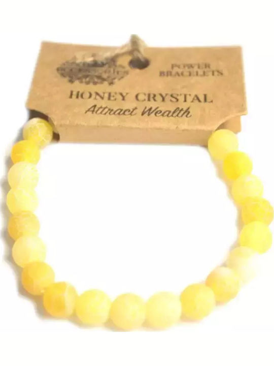 Βραχιόλι Λίθους Honey Crystal Attract Wealth Bracelet 8mm