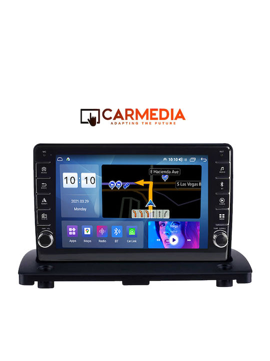 Carmedia Car Audio System for Volvo XC 90 2002-2014 (Bluetooth/USB/WiFi/GPS/Apple-Carplay/Android-Auto) with Touch Screen 9"