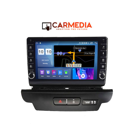 Carmedia Car Audio System for Kia Ceed / XCeed 2018-2022 (Bluetooth/USB/WiFi/GPS/Apple-Carplay/Android-Auto) with Touch Screen 9"