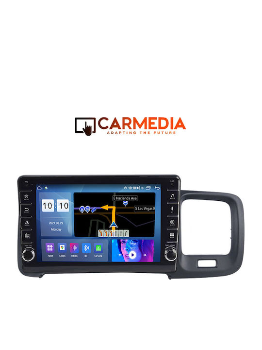 Carmedia Car Audio System for Volvo S60 2010-2018 (Bluetooth/USB/WiFi/GPS/Apple-Carplay/Android-Auto) with Touch Screen 9"