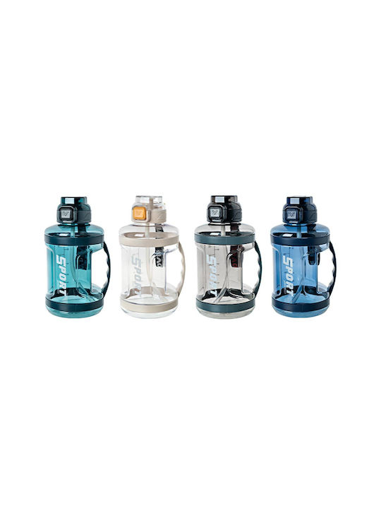 Uncle George Wasserflasche Kunststoff 2200ml Hellblau