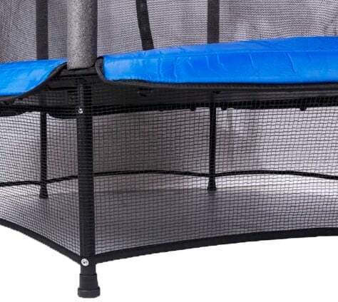 Trampoline Balance Safety Net Diameter 140cm Height 162cm Maximum Weight Up to 50kg Green