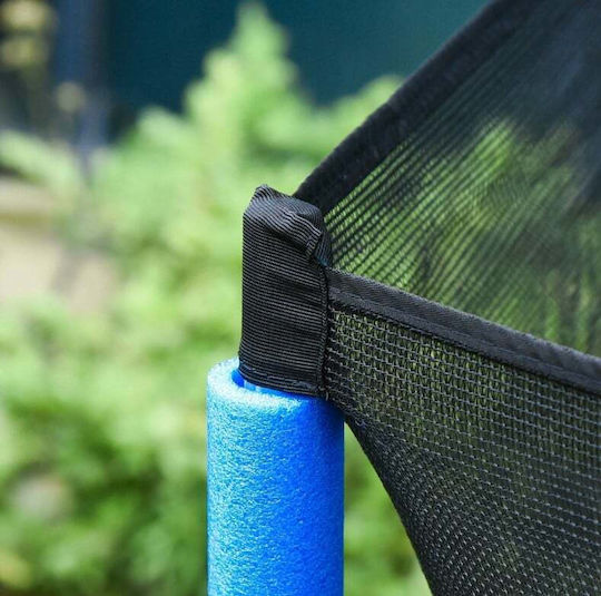 Trampoline Balance Safety Net Diameter 140cm Height 162cm Maximum Weight Up to 50kg Blue Red