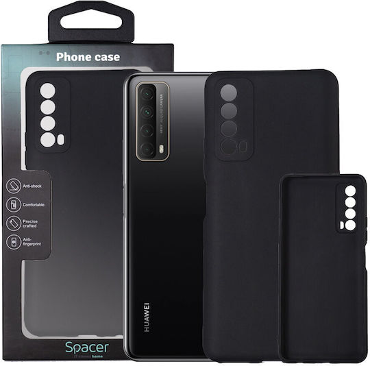 Husă Telefon Spacer Huawei P Smart Spacer Back Cover Tip 1.5 Mm Grosime Material TPU Flexibil Negru