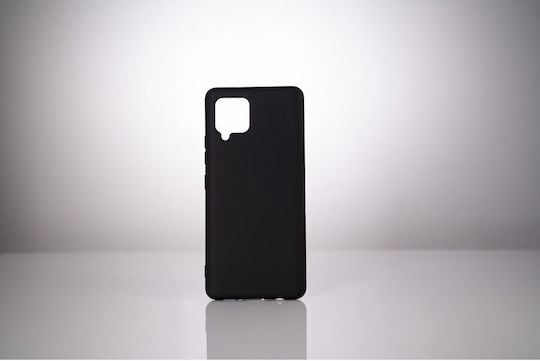 Husă Telefon Spacer Samsung Galaxy A42 Grosime 2 Mm Material Silicon Flexibil + Interior Microfibră Negru "sppc-sm-gx-a42-slk"