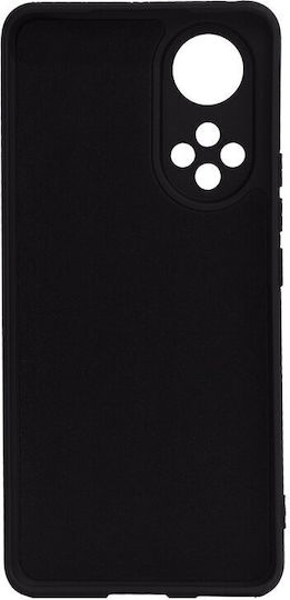 Husă Telefon Spacer Huawei Nova 9 Back Cover Tip Silicon Flexibil Material + Interior Microfibră Negru "sppc-hu-n9-slk"