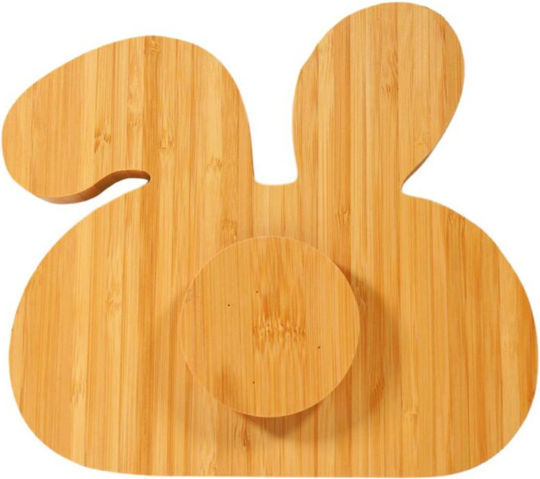 Baby Donkey Baby Food Plate made of Bamboo