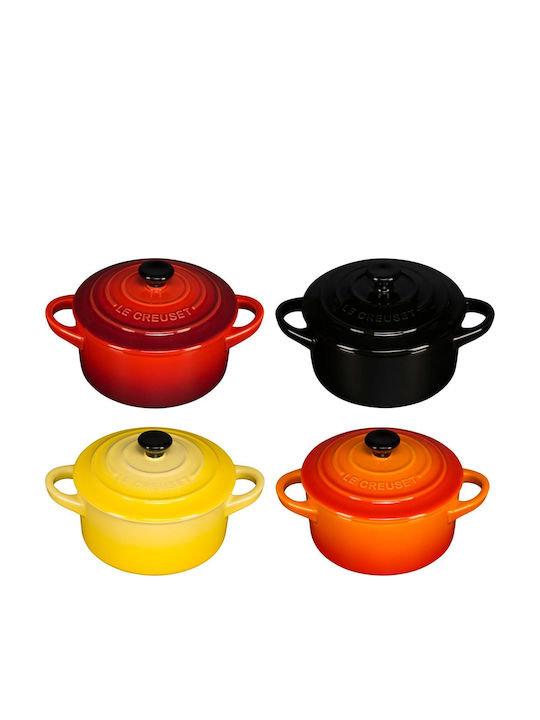 Le Creuset Feuer und Flamme Cast Iron Pots Set 4 Pieces