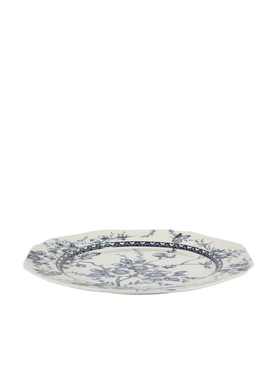 Oriana Ferelli Plate Shallow Blue with Diameter 31cm