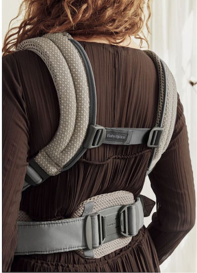 BabyBjorn Classic Carrier Harmony Mesh Gray with Maximum Weight 15kg