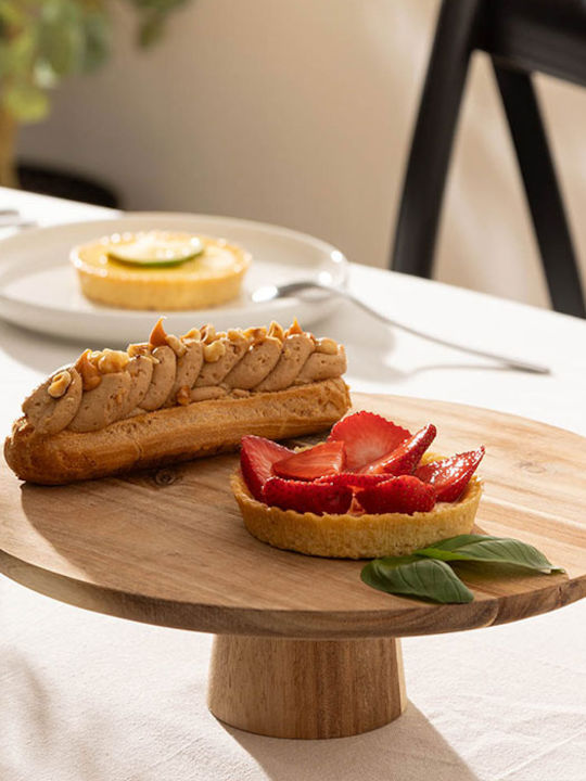 Secret de Gourmet Cake Stand Brown 28x28x9cm