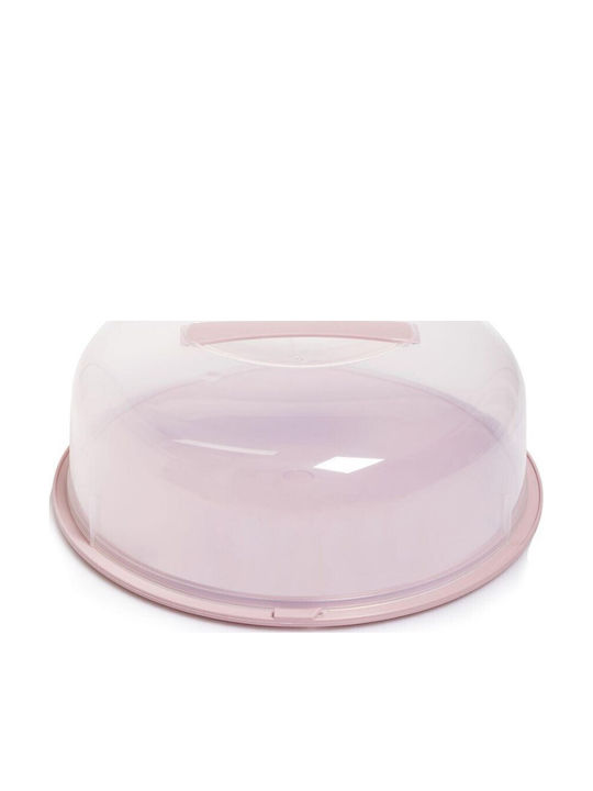 Cyclops Sweety Тортна Форма Пластмасова С Капак Розова 31.7x12.5x12.5см
