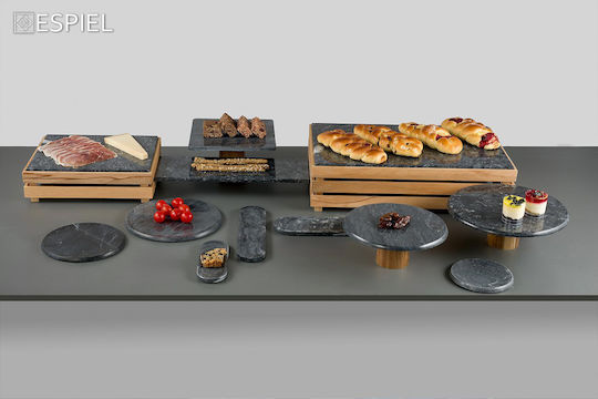 Espiel Cake Stand Black 30x30x10cm