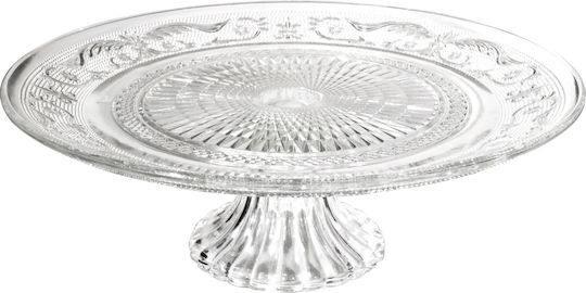 ArteLibre Cake Stand Transparent 29x29x9cm