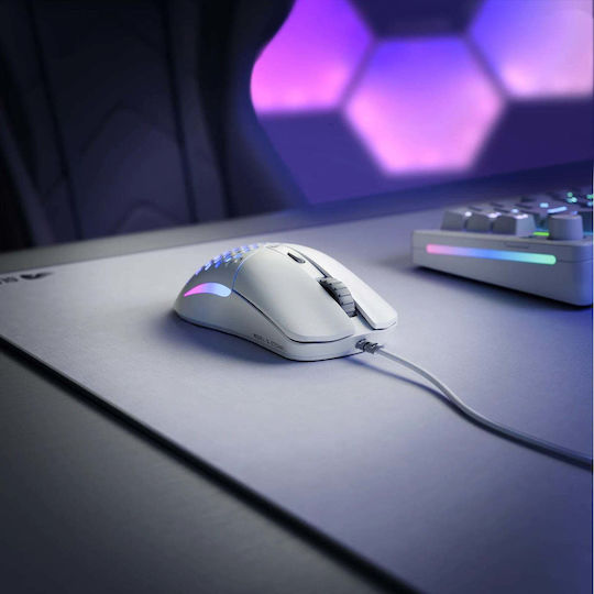 Glorious PC Gaming Race Model O Eternal RGB Gaming Ποντίκι 12000 DPI Λευκό
