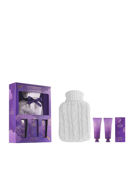 The Luxury Bathing Company Cosy Up Lavender Skin Care Set for Body Cleaning