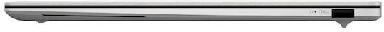 Asus Zenbook S 14 UX5406SA-PZ278X 14" OLED 120Hz (Kern Ultra 7-258V/32GB/1TB SSD/W11 Pro) Scandinavian White (International English Tastatur)