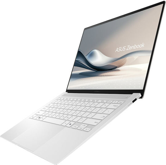 Asus Zenbook S 14 UX5406SA-PZ278X 14" OLED 120Hz (Kern Ultra 7-258V/32GB/1TB SSD/W11 Pro) Scandinavian White (International English Tastatur)