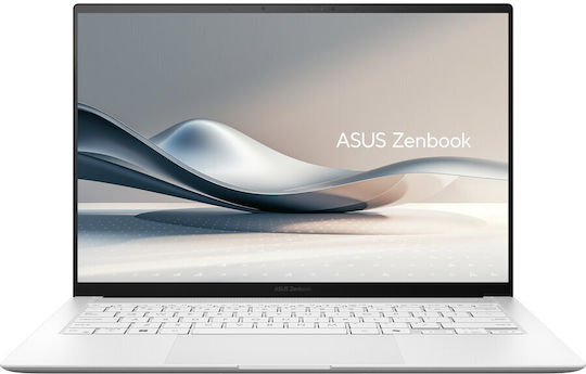 Asus Zenbook S 14 UX5406SA-PZ278X 14" OLED 120Hz (Kern Ultra 7-258V/32GB/1TB SSD/W11 Pro) Scandinavian White (International English Tastatur)