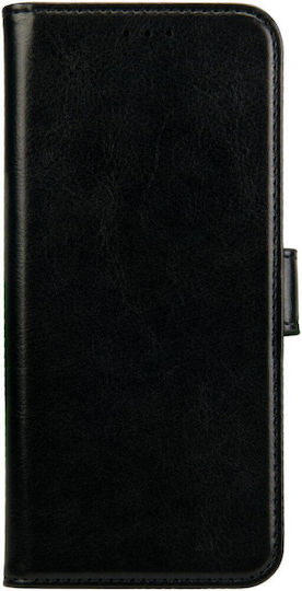 Rosso Element Pu Brieftasche Synthetisches Leder Schwarz (Oppo A80)