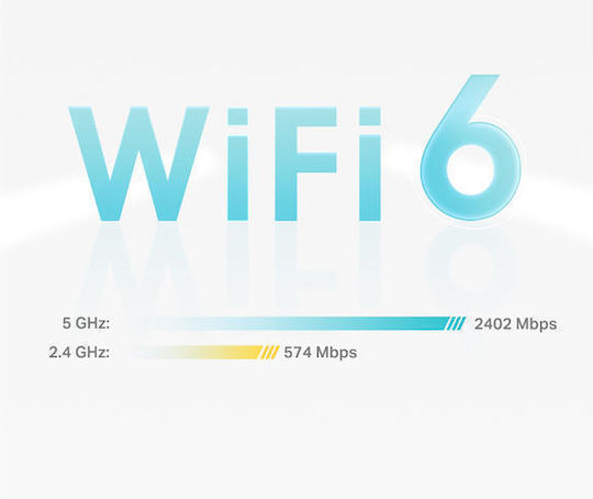 TP-LINK Deco X50 v1 Access Point with Mesh Wi‑Fi 6 Dual Band (2.4 & 5GHz) Single Kit