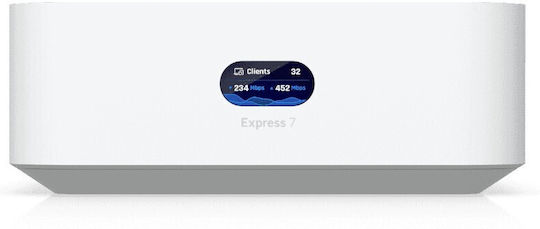 Ubiquiti UniFi Express 7 WiFi-Mesh-Netzwerk Zugriffspunkt Wi-Fi 7 Tri Band (2.4 & 5 & 6GHz) in Einzelner Bausatz