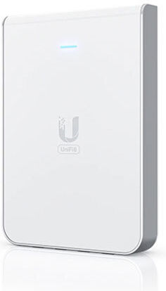 Ubiquiti UniFi6 In-Wall WiFi Mesh Network Access Point Wi‑Fi 6 Dual Band (2.4 & 5GHz) για Εξωτερική Τοποθέτηση