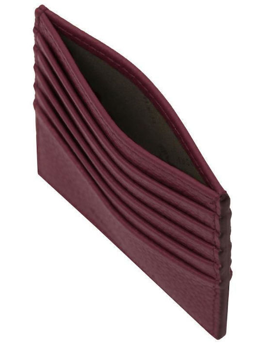 Men's Wallet Cards Burgundy