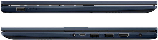 Asus Vivobook 15 X1504VA-BQ1747 X1504VA-BQ1747 15.6" FHD (i5-1334U/16GB/512GB SSD/No OS) Quiet Blue (GR Keyboard)