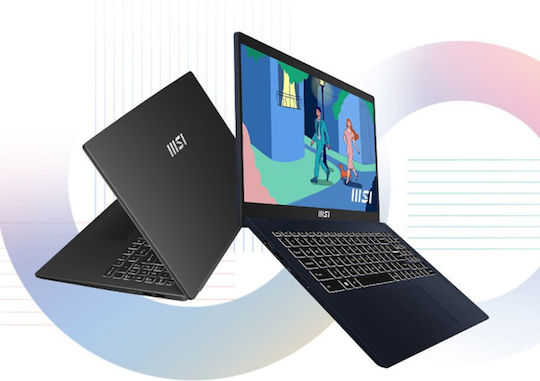MSI Modern 15 B7M 15.6" FHD (Ryzen 7-7730U/16GB/1TB SSD/W11 Home) Classic Black (GR Keyboard)