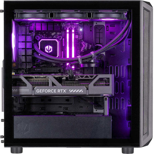Actina Гейминг Настолен компютър (Ryzen 7-9800X3D/32GB DDR4/2.0TB SSD/GeForce RTX 5090/W11 Home)