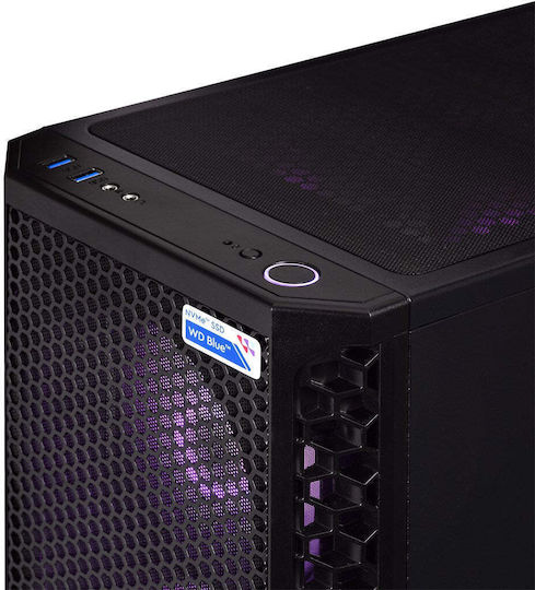 Actina 5901443404859 Gaming Desktop PC (Ryzen 7-8700F/32GB DDR5/1TB SSD/Radeon RX 7800 XT/No OS)