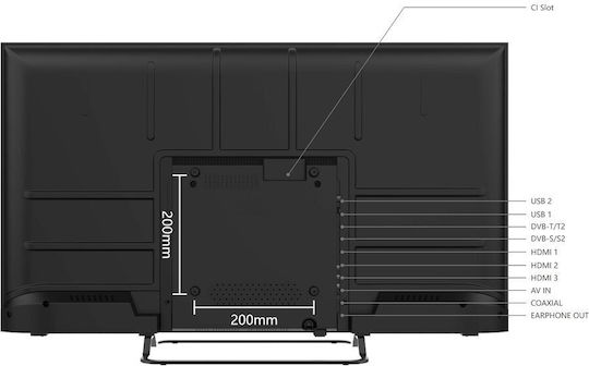 Τηλεόραση 40" Full HD LED 40FN01V3 HDR (2023)