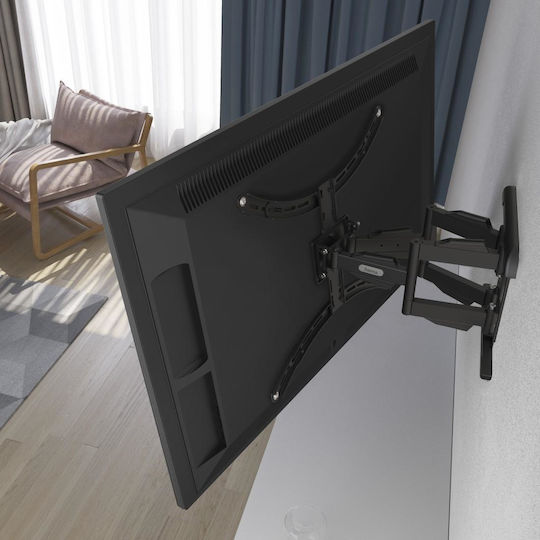 HAMA 00220837 Wall TV Mount up to 90" and 50kg Black