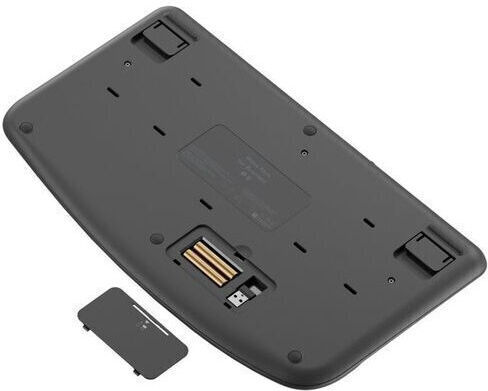 Logitech Wave Keys for Business Ασύρματο Πληκτρολόγιο Αγγλικό US Γκρι