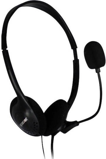 Spacer SPK-223-USB On Ear Căști Multimedia cu microfon și conexiune Jack de 3,5 mm / USB-A