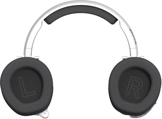 A4Tech Bloody MR720 Naraka Ασύρματο Over Ear Gaming Headset με σύνδεση 3.5mm / Bluetooth / USB Λευκό