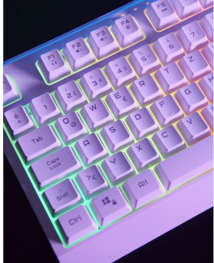 HAMA Exodus 220 Gaming Keyboard Tenkeyless with RGB lighting (English US) White