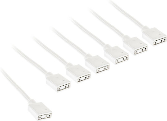 Kolink Argb 1-6 Splitter Cable 3pin 30cm White Pgw-ac-kol-158