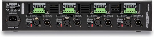 Helvia 4120CA Power Amplifier PA 4 Channels 120W/100V HVA00012