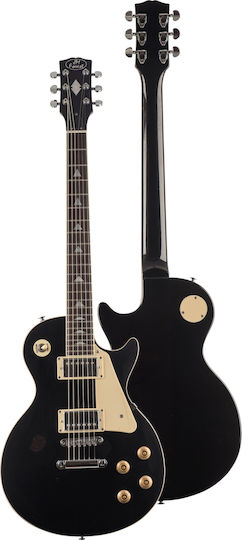 JM Forest LP300 Black Electric Guitar Single cut with HH Pickup Configuration Black
