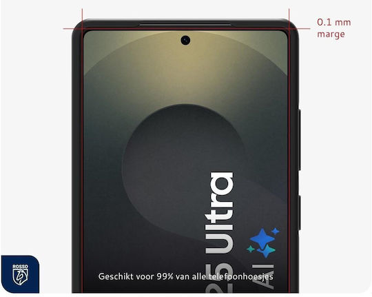 Rosso Gehärtetes Glas (Galaxy S25 Ultra,Samsung S25 Ultra)