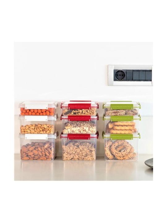 Viomes Microwave Plastic Lunch Box Purple 1400ml