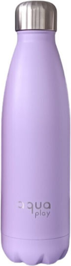 Aquaplay Μπουκάλι Θερμός Ανοξείδωτο 500ml Λιλά