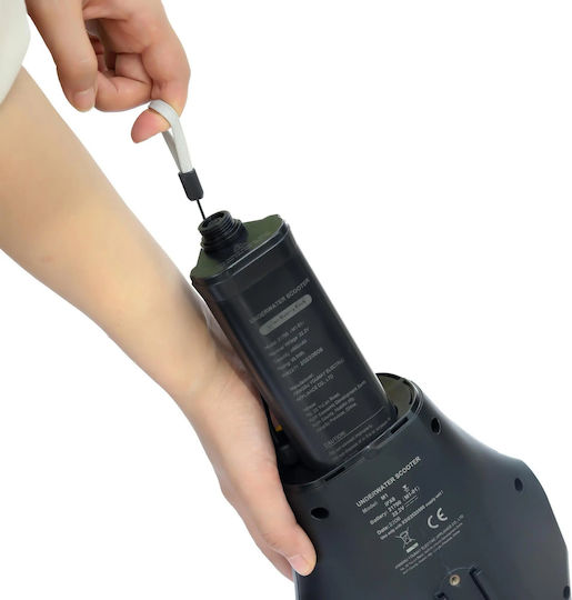 Spinera Powerfin And Scooter With Extra Battery Underwater Seascooter With Maximum Speed 5km/h Battery Autonomy 60min And Weight 2.5kg