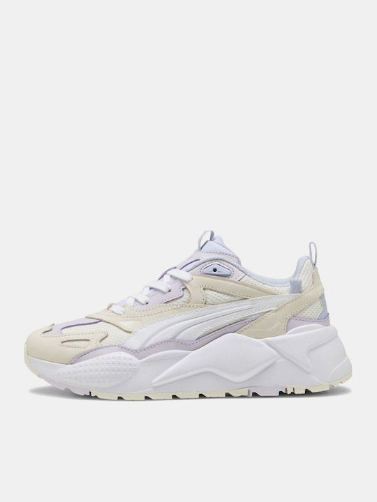 Rs-X Efekt Prm Chunky Sneakers Warm White-lilac Frost