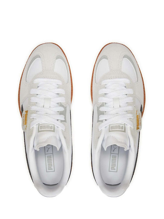 Palermo Moda Flatforms Sneakers White - Black